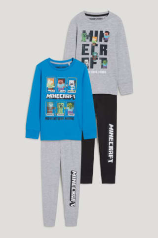 50% korting op Minecraft Pyjama set bij C&A