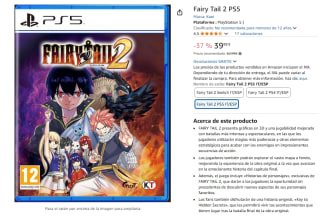 Videojuego Fairy Tail 2 PS5 por 39,99€
