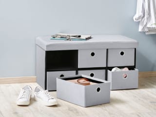 LIVARNO home opbergbank voor €14,99 in de Lidl webshop