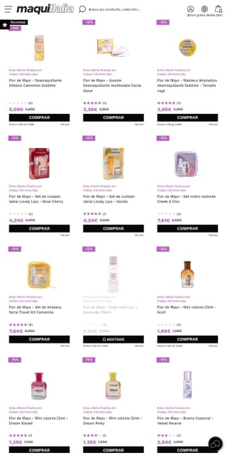 -15% de Descuento en Flor de Mayo.