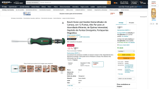 Destornillador de Carraca Bosch por 13,99€