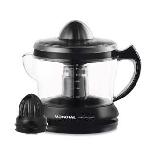Espremedor de Frutas da Mondial Premium E-02 na cor preta - R$ 52,37
