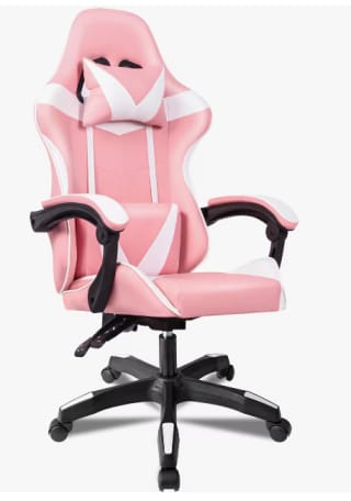 T-Lovendo,Silla PC Gaming Videojuegos Racing Escritorio Sillon Gamer por 64,99€
