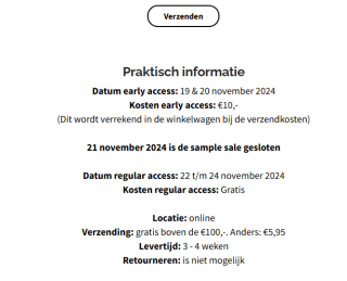 Schrijf je in voor de Vingino SampleSale