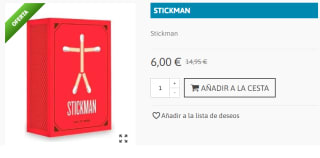 Juego de Mesa Stickman por 6€