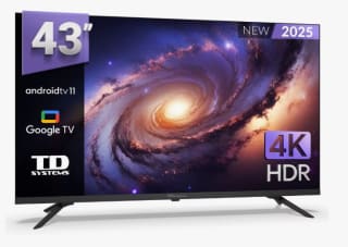 TD Systems K43DLK20GLE Smart TV 43 pulgadas 4K Hey Google Official Assistant por 185,99€