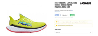 Zapatillas running Hoka Carbon X 3 por 89,99€