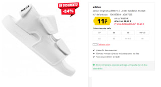 Sandalias adidas Originals adilette 3.0 por 11.33€