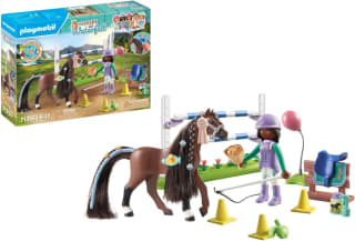 Playmobil Horses of Waterfall 71355 Salto de Caballos con Zoe y Blaze por 19,95€