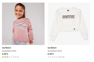 Sudaderas desde 3,59€ en Sprinter