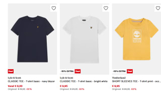 15% extra korting op de sale tot 60% bij Zalando