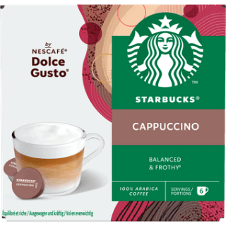 Starbucks Dolce Gusto of Nescafé koffiecups Pak 8 - 18 stuks voor €2,99 bij Dirk