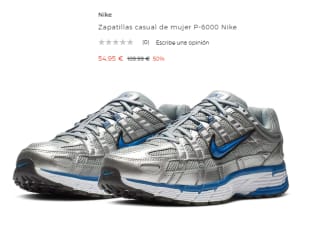 Zapatillas casual de mujer Nike P-6000 por 54.95€