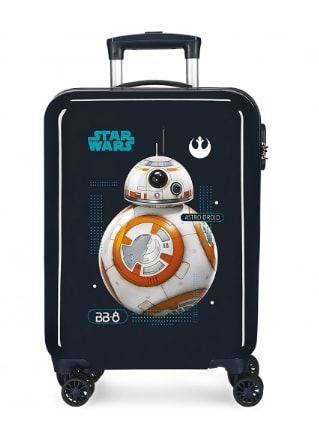 Maleta Trolley BB8 ABS Star Wars 8 ruedas 55 cm Marino por 69€