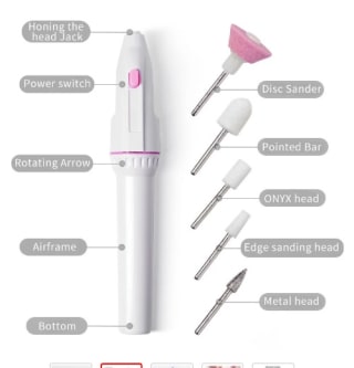 Pulidor de uñas eléctrico 5 en 1 por 0,99€