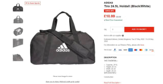 Adidas Tiro 24.5L Holdall - £10.99