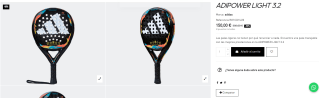 Black Friday hasta 55% + 10% EXTRA Adidas Padel grandes ofertas