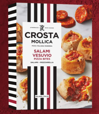Gratis Vesuvio Pizza Snacks bij Delhaize via Hashting