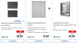 Mosquitera ventana 130x160 cm por 14,99€