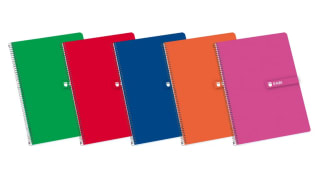 5 Libretas cuadriculadas A4 por solo 7,14€