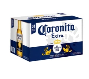 Cerveza Corona 210ml x 24 por $194.37 en Sam's Club