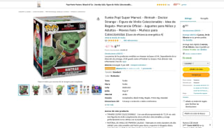 Funko Pop! Super 6" Marvel Rintrah Doctor Strange por 6,99€