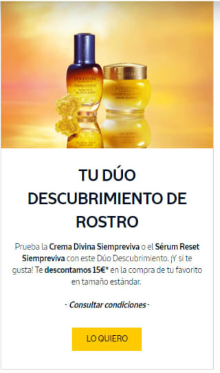 -15€ para tu producto favorito