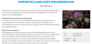 Gratis locaties verdedigingserfgoed bezoeken tijdens Weekend van het Verdedigingserfgoed 19 t/m 21 april