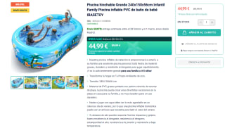 Piscina hinchable Grande marca Ibasetoy por 44,99€