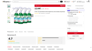 Air Wick Spray Neutralizador de Olores Algodón Fresco por 12,44€