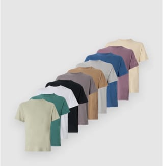 10 Camisetas ABERCROMBIE & FITCH ESSENTIAL 100% Algodón por solo 68€