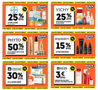 Descuentos Black Friday en Farmasky