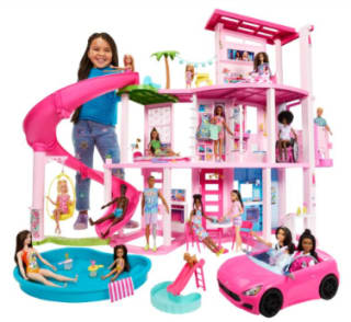 La Nueva Casa de los Sueños de Barbie 2023 360° por $89.990