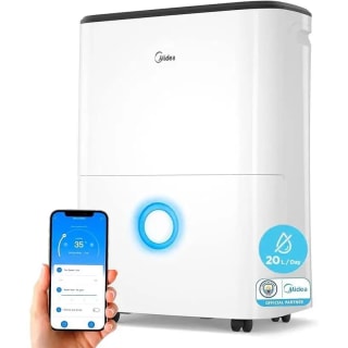 MIDEA Deshumidificador 20L Silencioso hasta 50 m2 / 100 m3 Por 136,58€