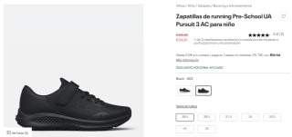Recopilación zapatillas deportivas Under Armour precios mínimos