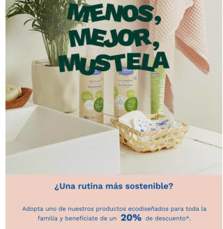 -20% en productos mustela