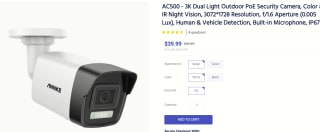 ANNKE 3K PoE bewakingscamera voor buiten voor €37 bij Anke