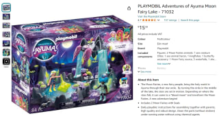 Playmobil Adventures of Ajuma Moon Fairy Lake (71032) voor €15,58 bij Amazon
