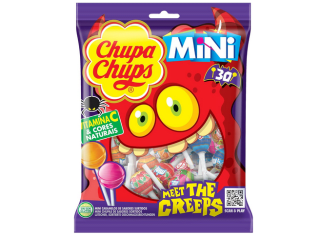 Halloween Caramelo Mmini Chupa Chups con Palo de Sabores Variados 30 unidades por 2,75€