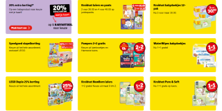 Baby dagdeals bij Kruidvat