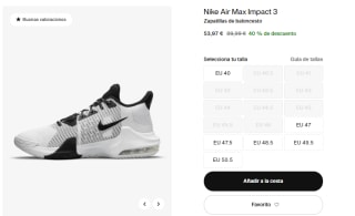 Nike rebajas fin de temporada hasta 50% descuento