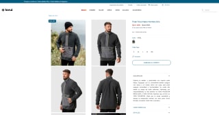 Polar Kivul Nako Hombre Gris por solo $22.490