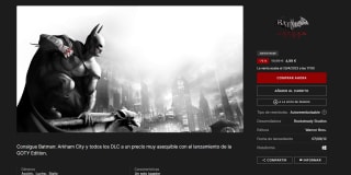 Videojuego Batman Arkham City Game of the Year Edition por 4,99€