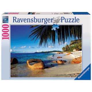 Ravensburger Puzzle 1000 Piezas, Palmitos en la Playa por 3,99€