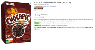 6 Paquetes de Chocapic Nestlé Cereales Chocapic, 375g por 11.22€