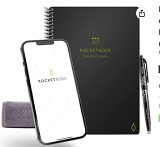 Agenda diaria reutilizable Rocketbook por $386