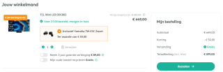 TCL 50" C803 Mini LED TV met Yamaha TW-E3C Draadloze oortjes voor €599 dmv code bij Art & Craft