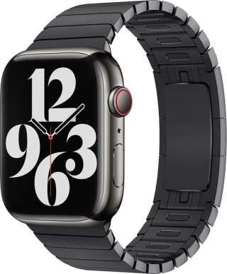 Apple Link Bracelet Apple Watch 42mm / 44mm / 45mm / 49mm Space Black voor €199,99 bij Bol.com