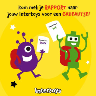 Kom met je rapport naar Intertoys en ontvang een cadeautje