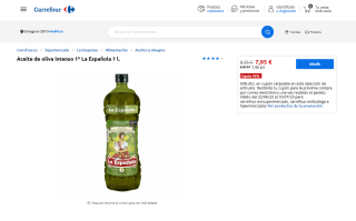 Aceite de oliva intenso 1º La Española 1 Litro por solo 3,97€